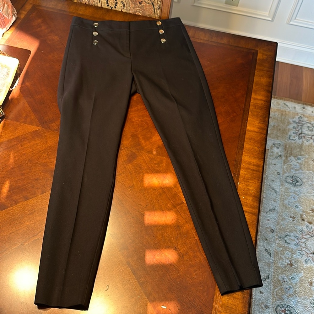 Black ankle pants